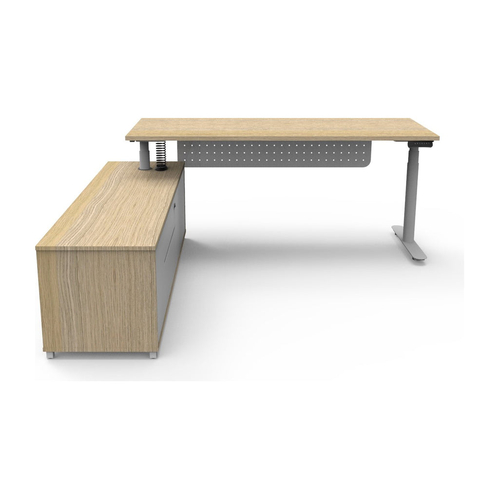 Halo+ Executive Desk & Cabinet, view 30