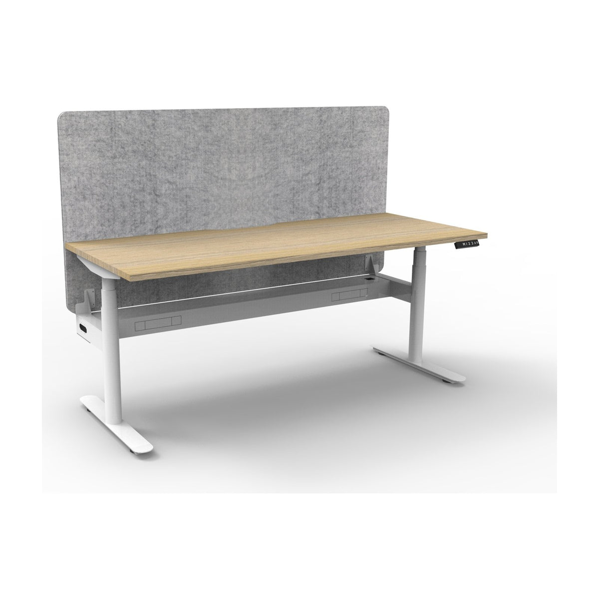 Halo+ Single Sided Desk, view 28