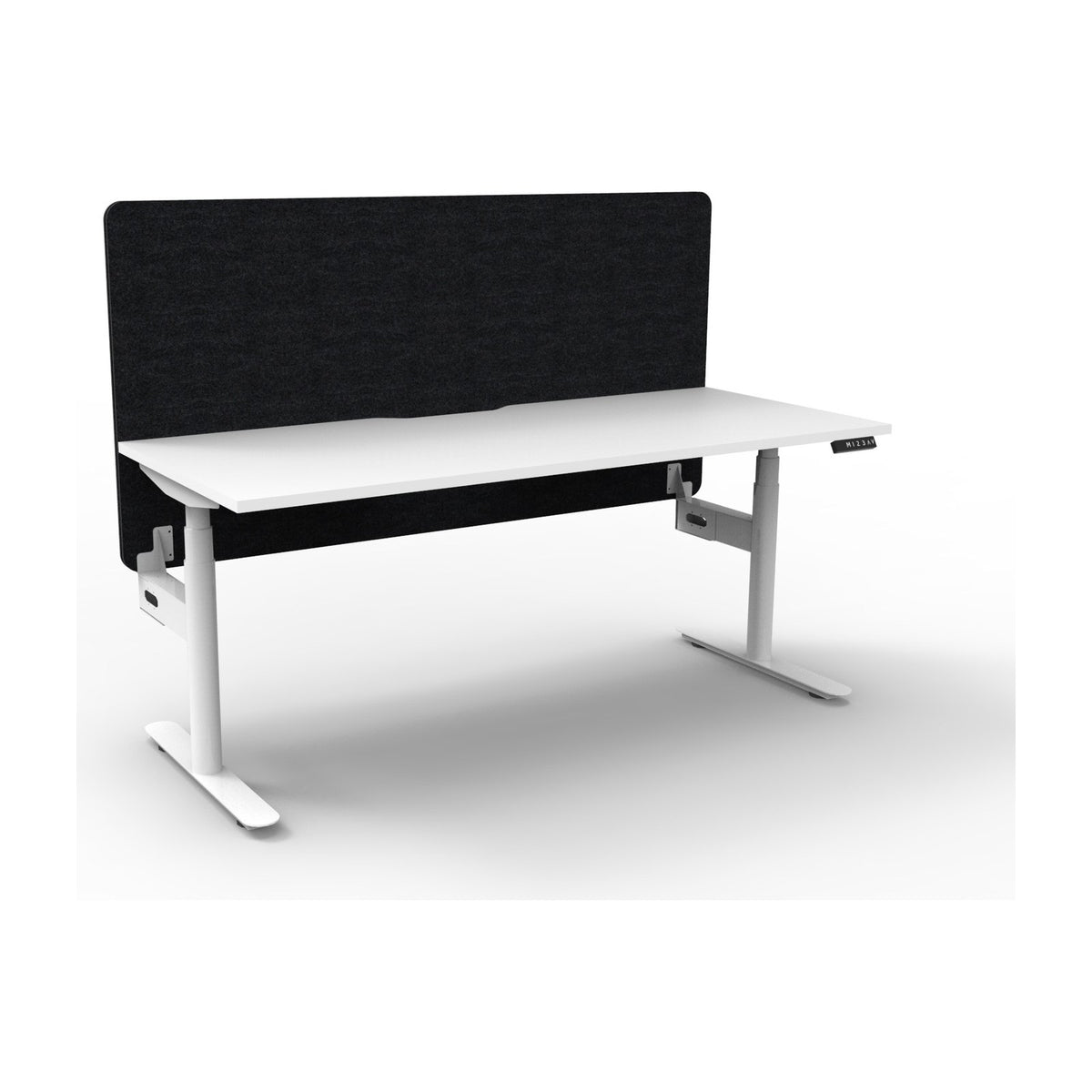 Halo+ Single Sided Desk, view 29