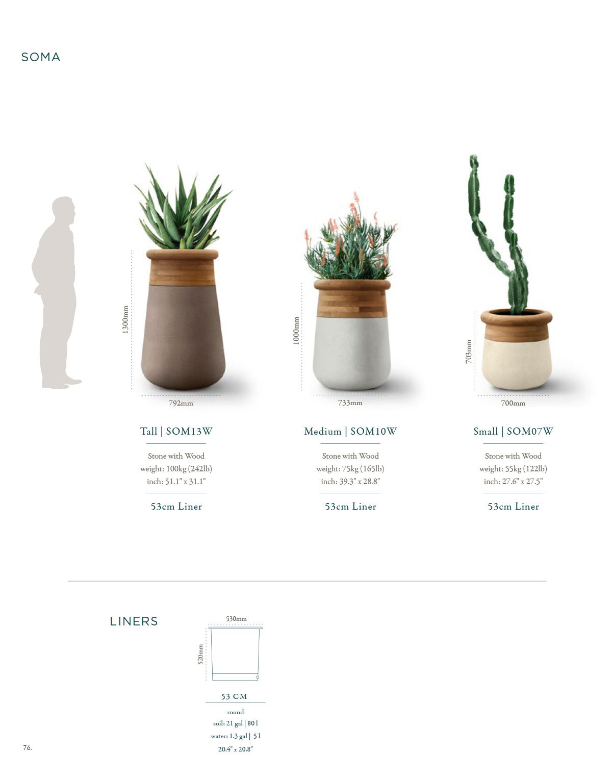 Indigenus Soma specifications and dimensions