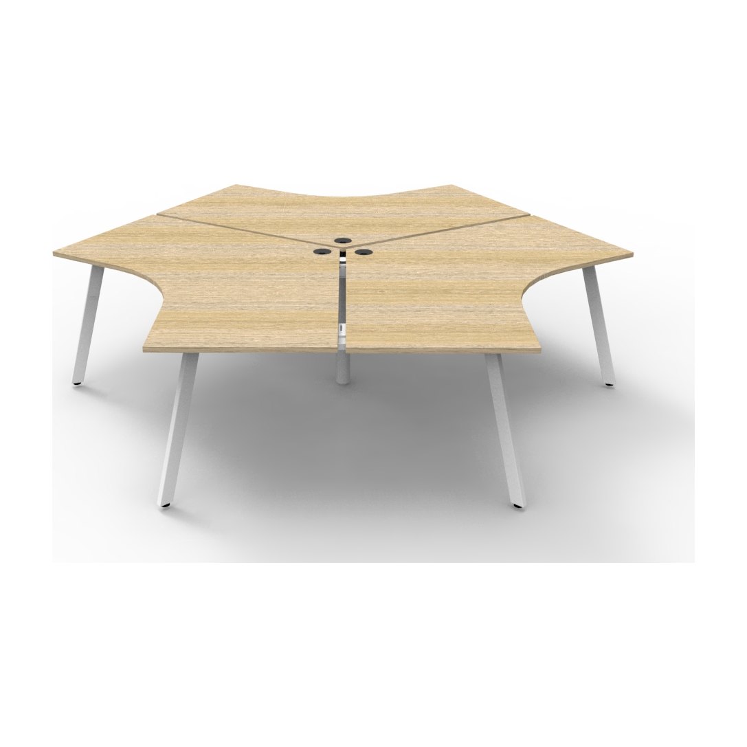 Infinity 120 Degree Workstation - Eternity Leg, view 2