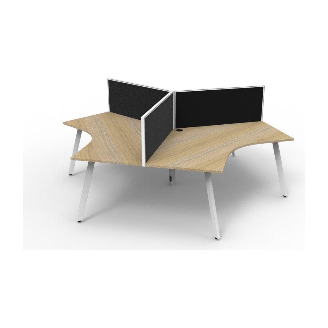Infinity 120 Degree Workstation - Eternity Leg, view 9