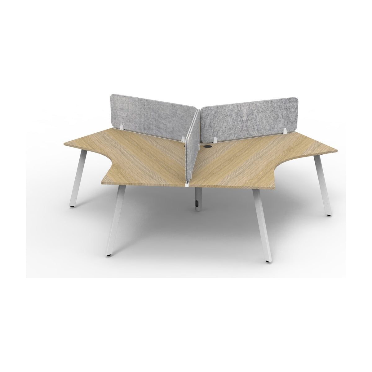 Infinity 120 Degree Workstation - Eternity Leg, view 10