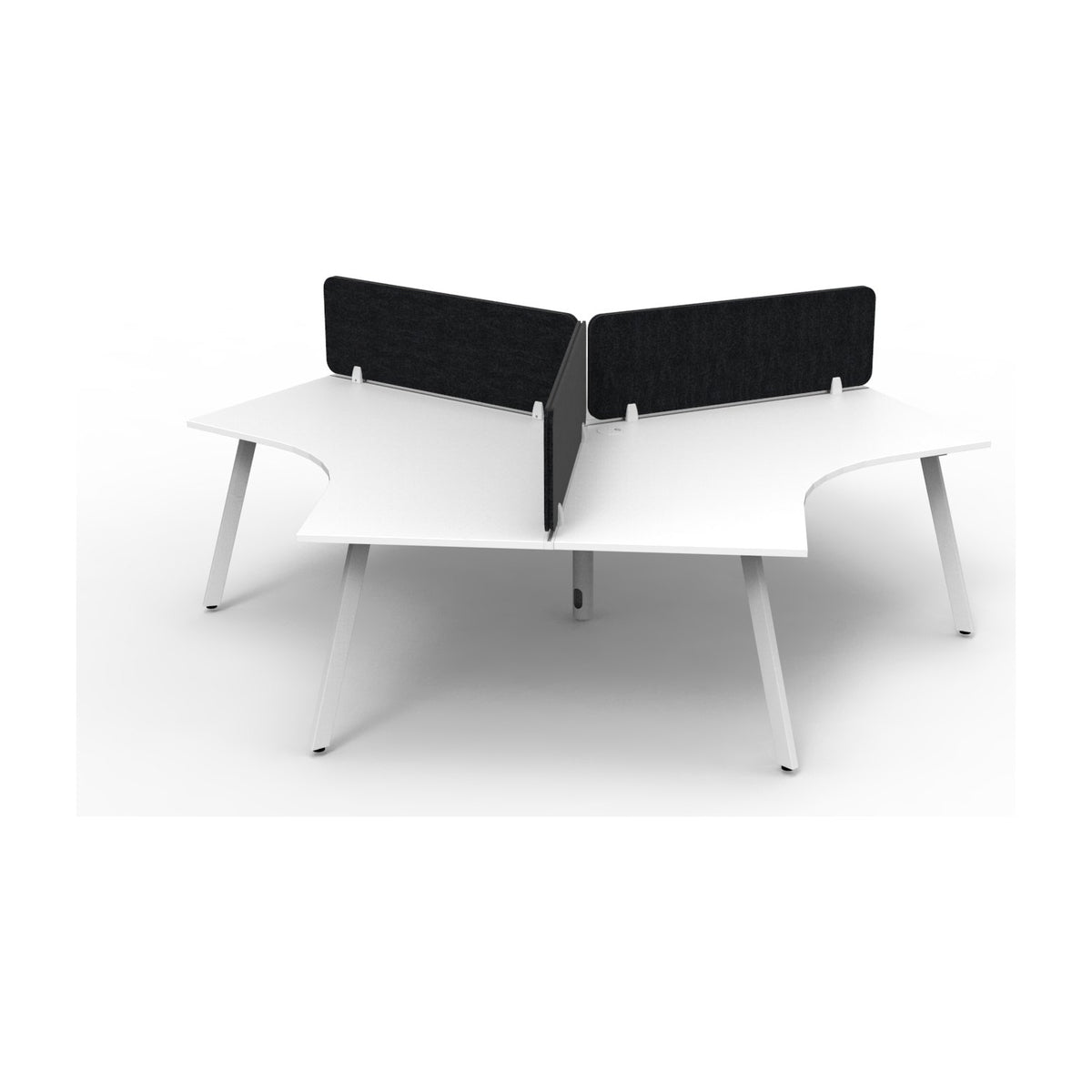 Infinity 120 Degree Workstation - Eternity Leg, view 11