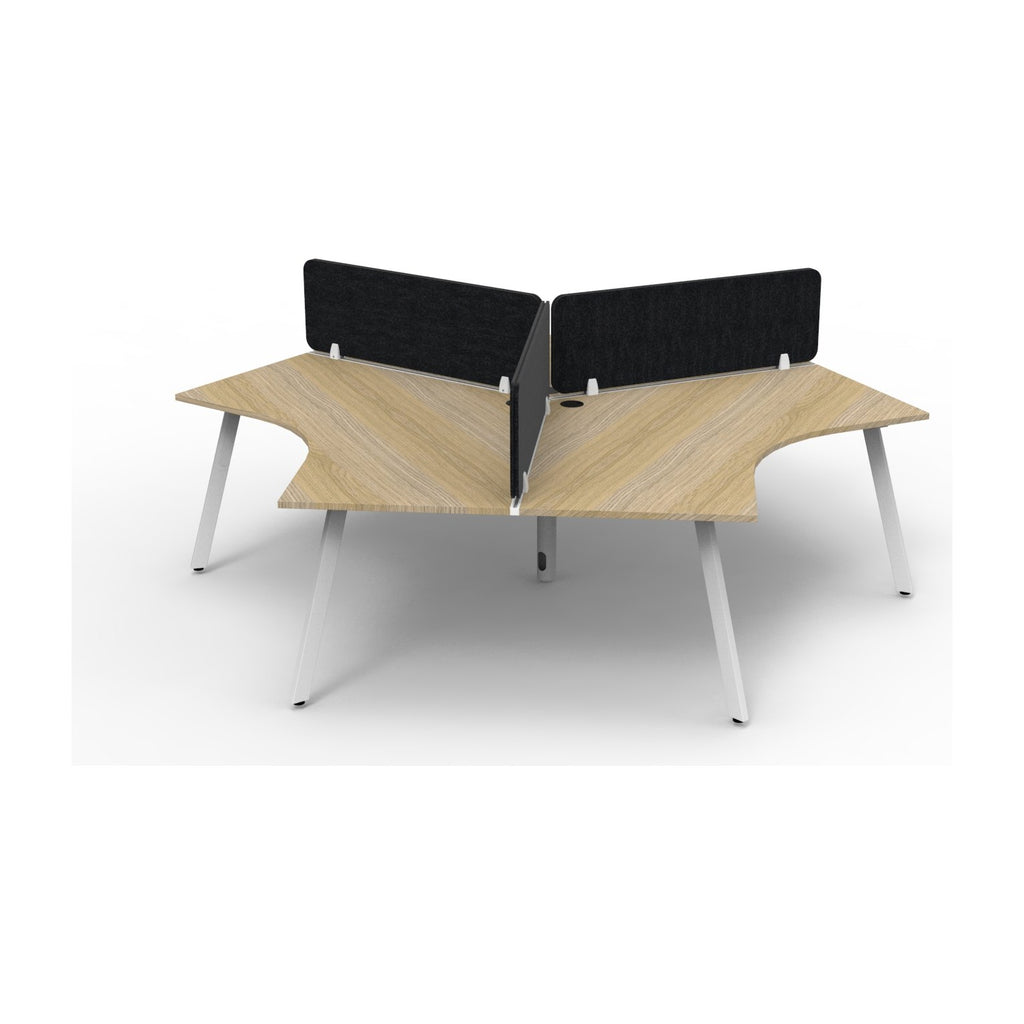 Infinity 120 Degree Workstation - Eternity Leg, view 14