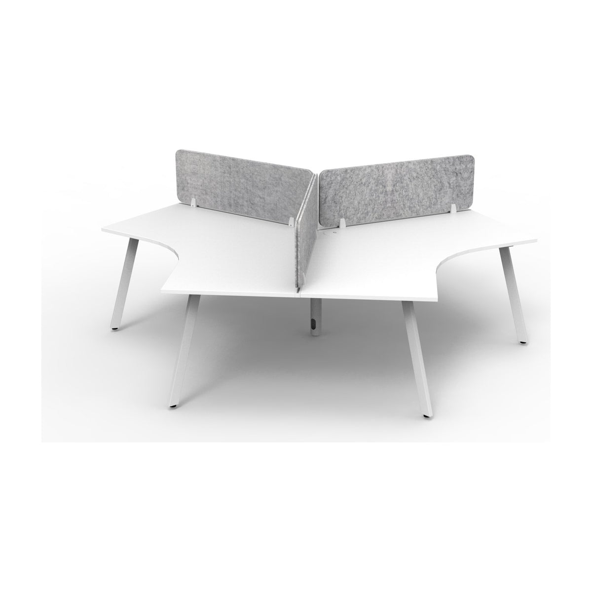 Infinity 120 Degree Workstation - Eternity Leg, view 16
