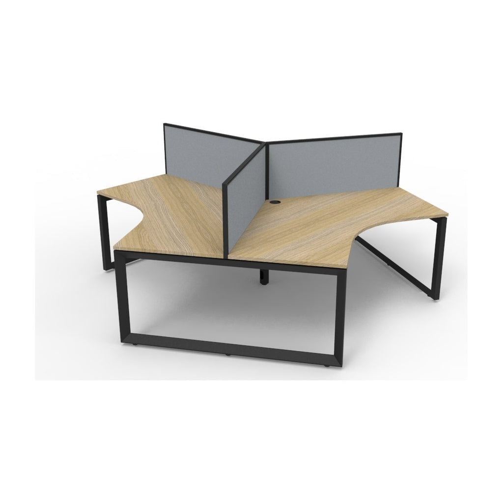 Infinity 120 Degree Workstation - Loop Leg