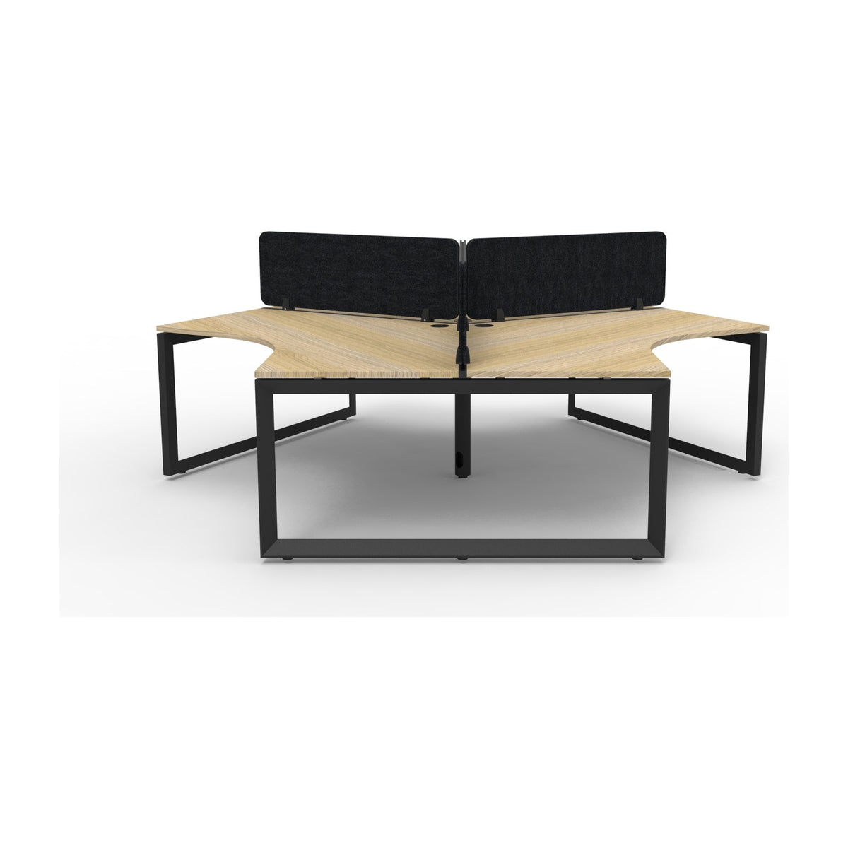 Infinity 120 Degree Workstation - Loop Leg, view 2