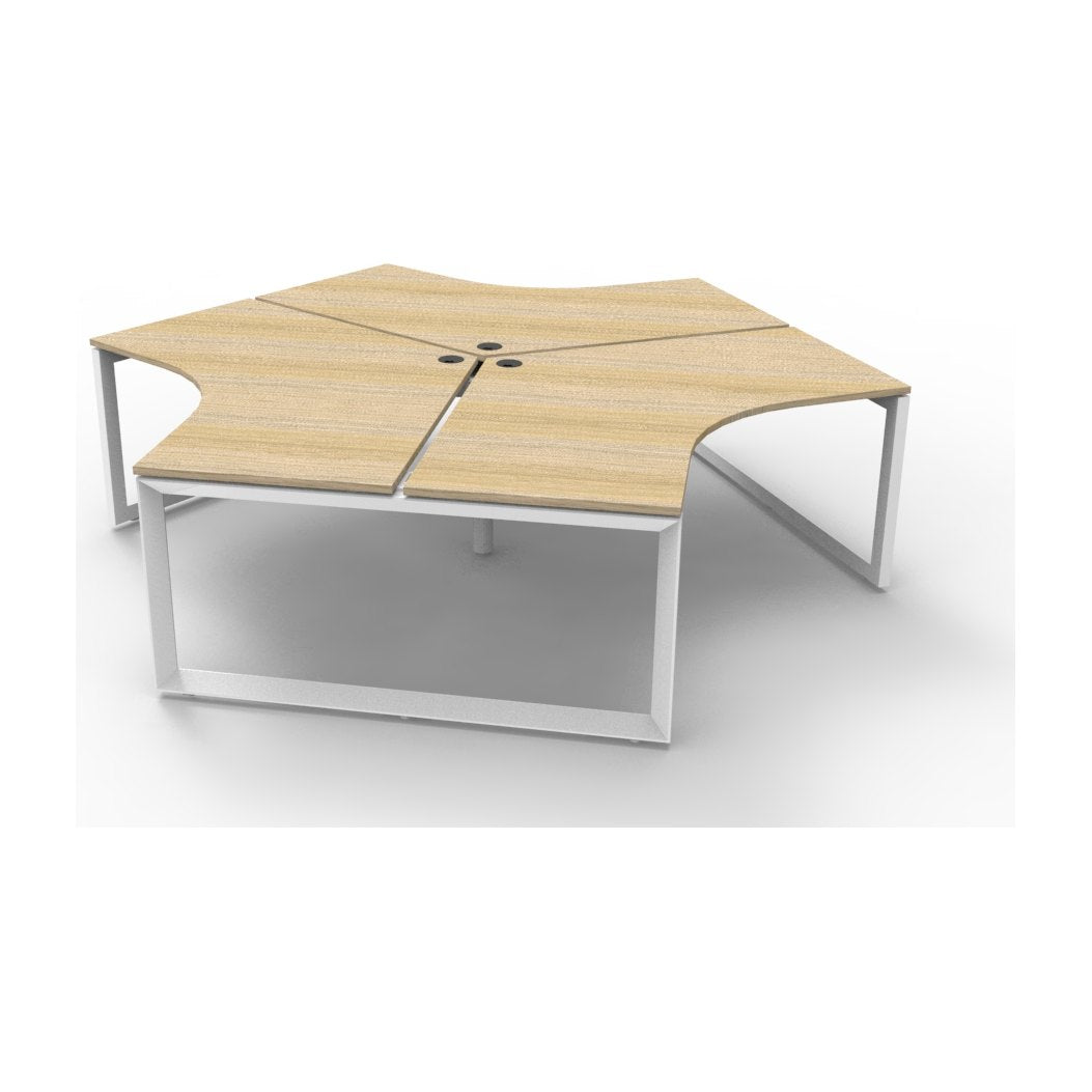 Infinity 120 Degree Workstation - Loop Leg, view 7