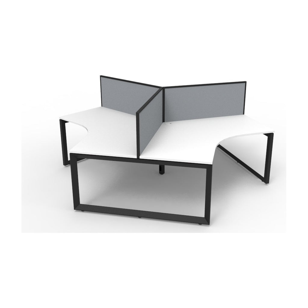 Infinity 120 Degree Workstation - Loop Leg, view 9