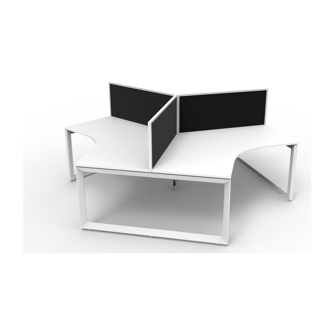 Infinity 120 Degree Workstation - Loop Leg, view 10