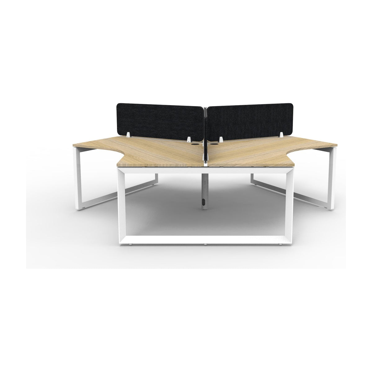 Infinity 120 Degree Workstation - Loop Leg, view 12