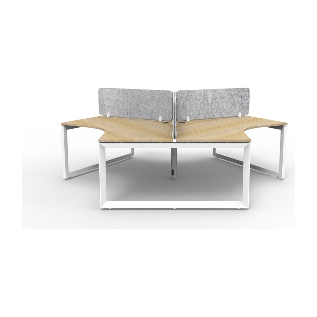 Infinity 120 Degree Workstation - Loop Leg, view 14