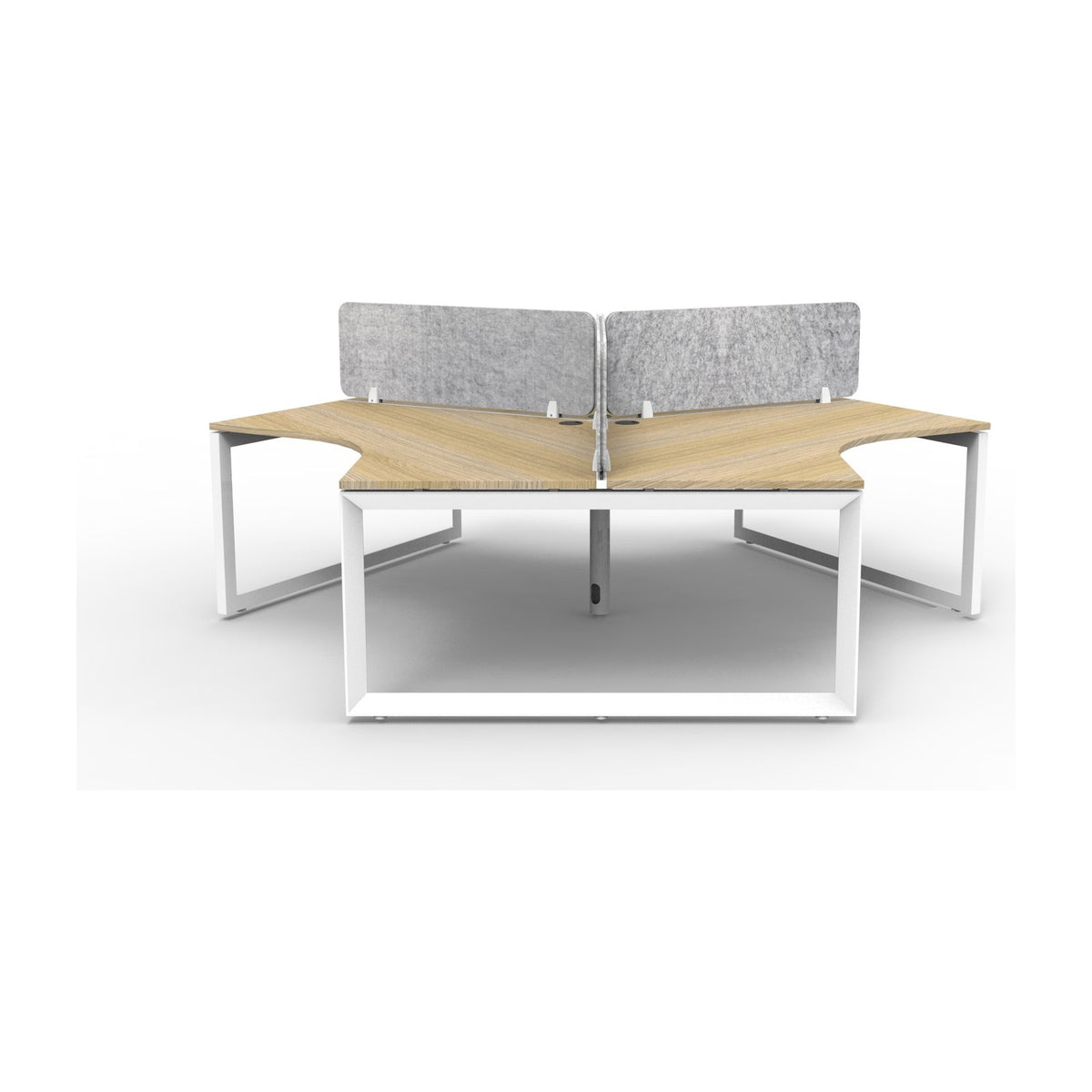 Infinity 120 Degree Workstation - Loop Leg, view 14