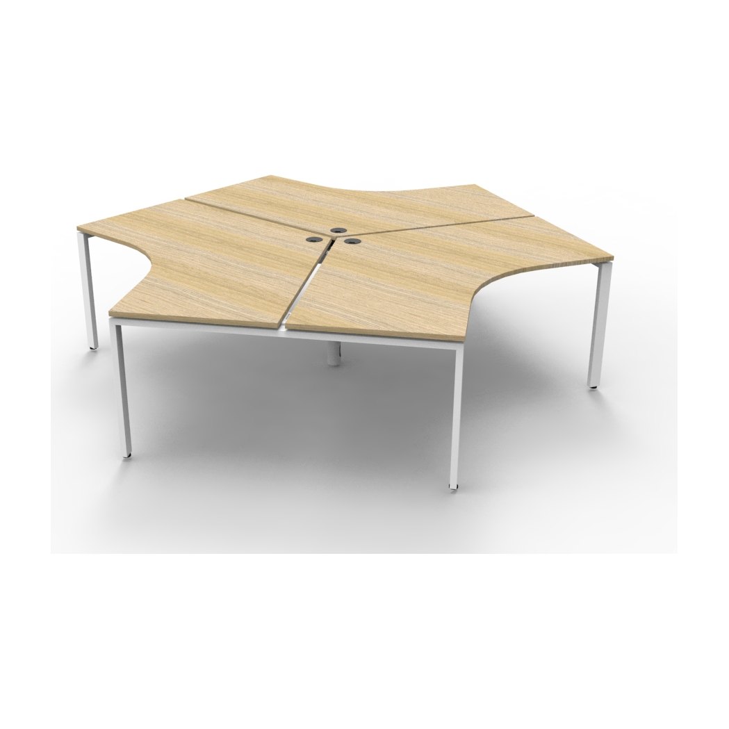 Infinity 120 Degree Workstation - Profile Leg