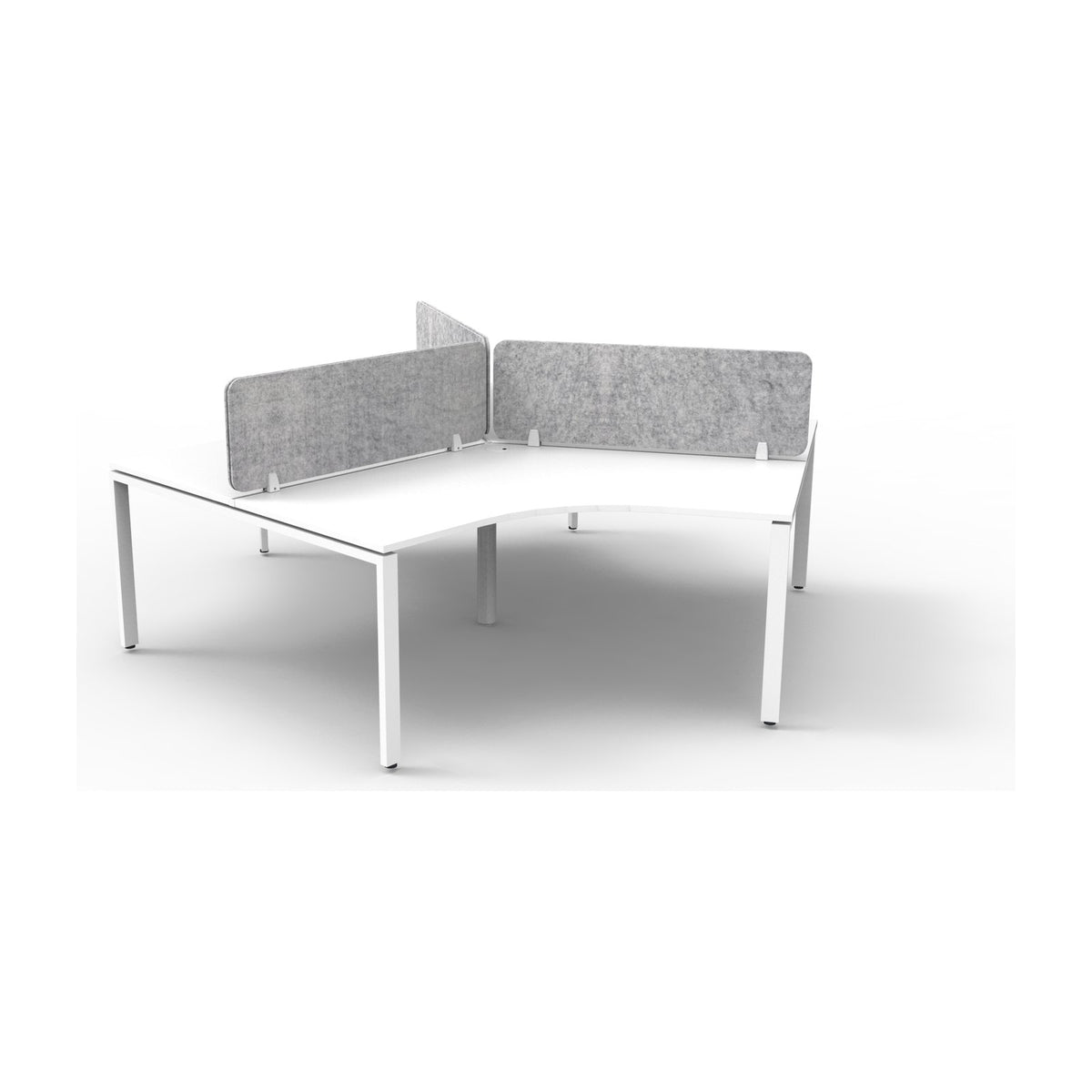 Infinity 120 Degree Workstation - Profile Leg, view 2
