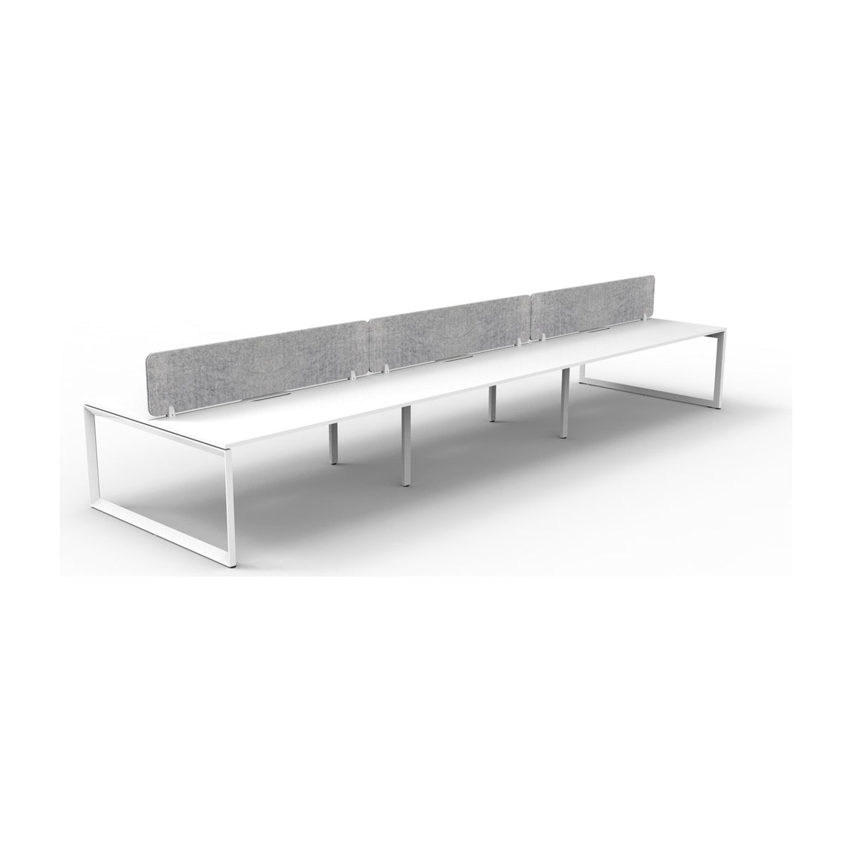 Infinity Back to Back Loop Leg Workstation, view 4