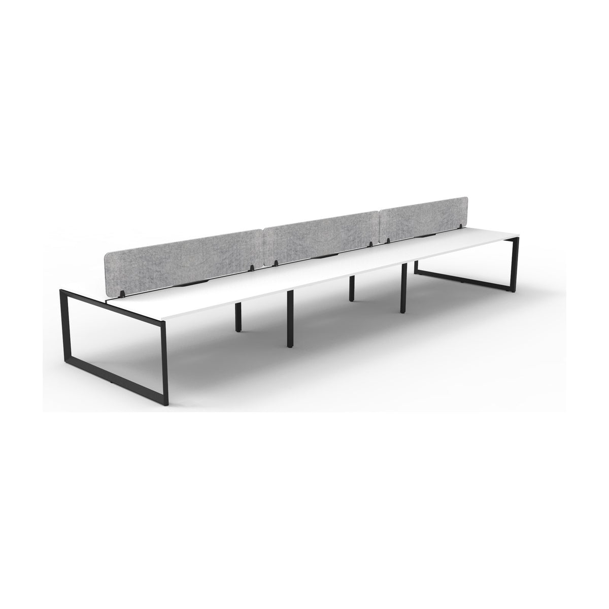 Infinity Back to Back Loop Leg Workstation, view 21