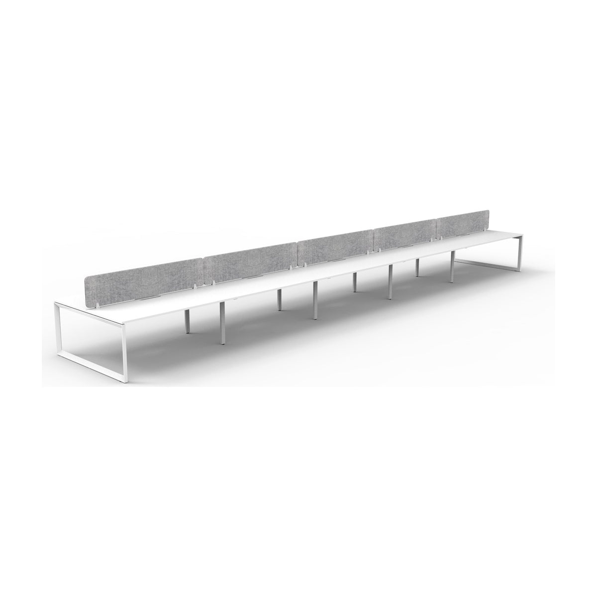Infinity Back to Back Loop Leg Workstation, view 27