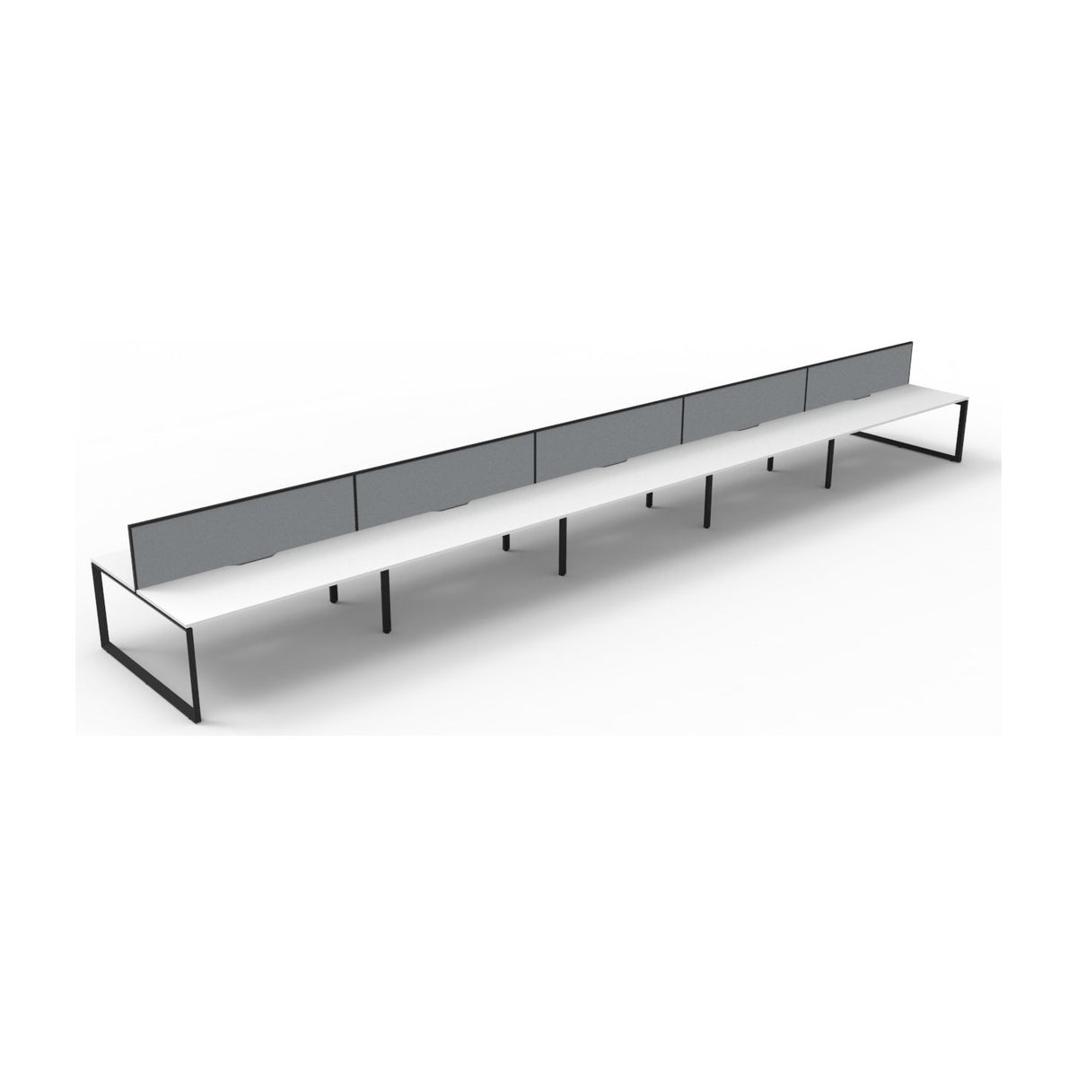 Infinity Back to Back Loop Leg Workstation, view 61