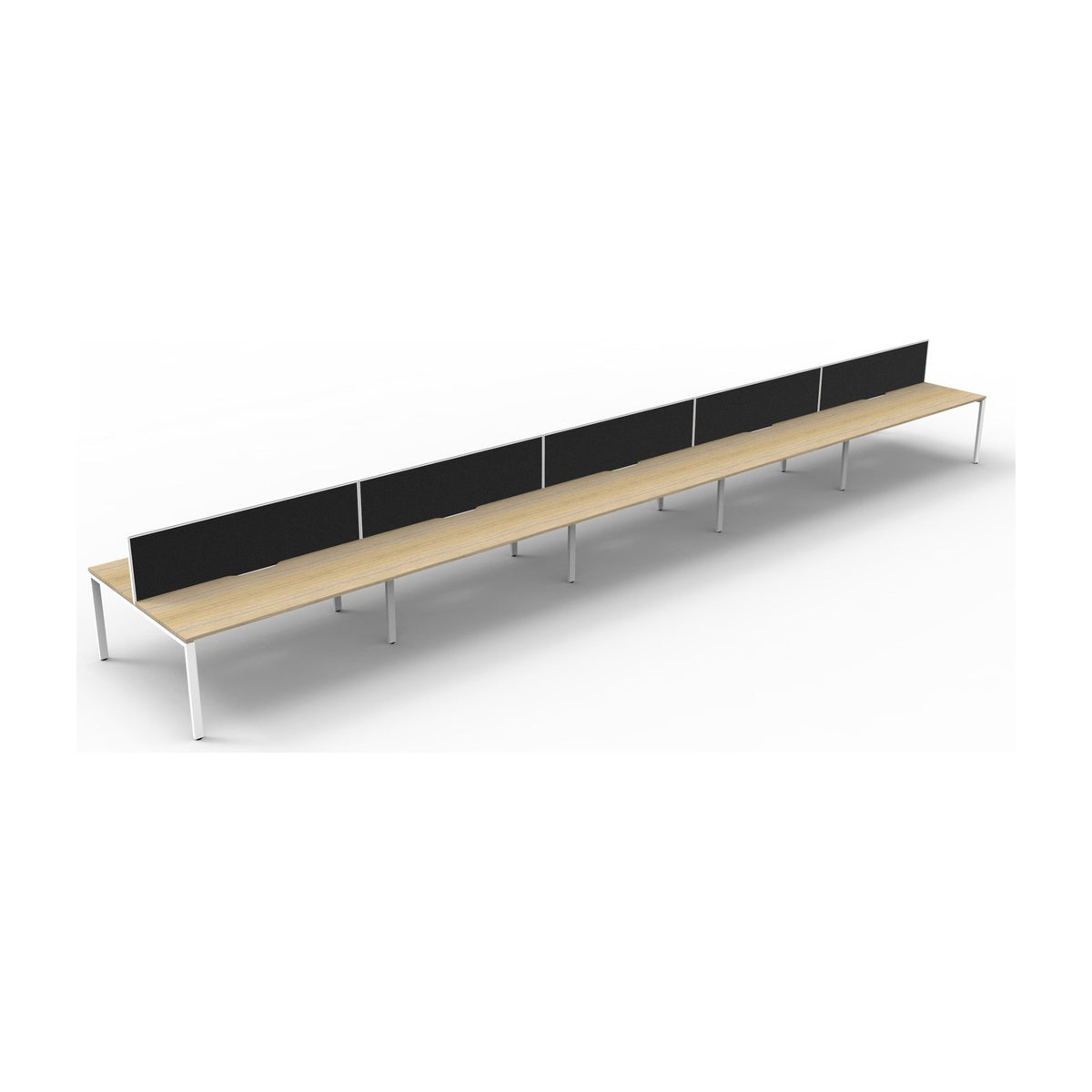 Infinity Back to Back Profile Leg Workstation, view 3