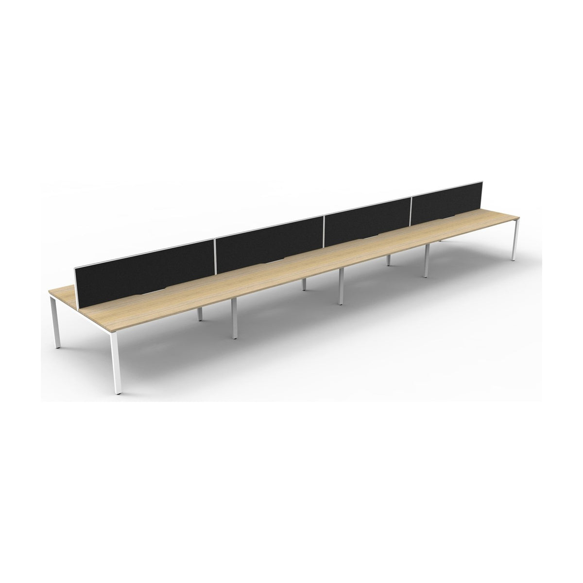 Infinity Back to Back Profile Leg Workstation, view 4