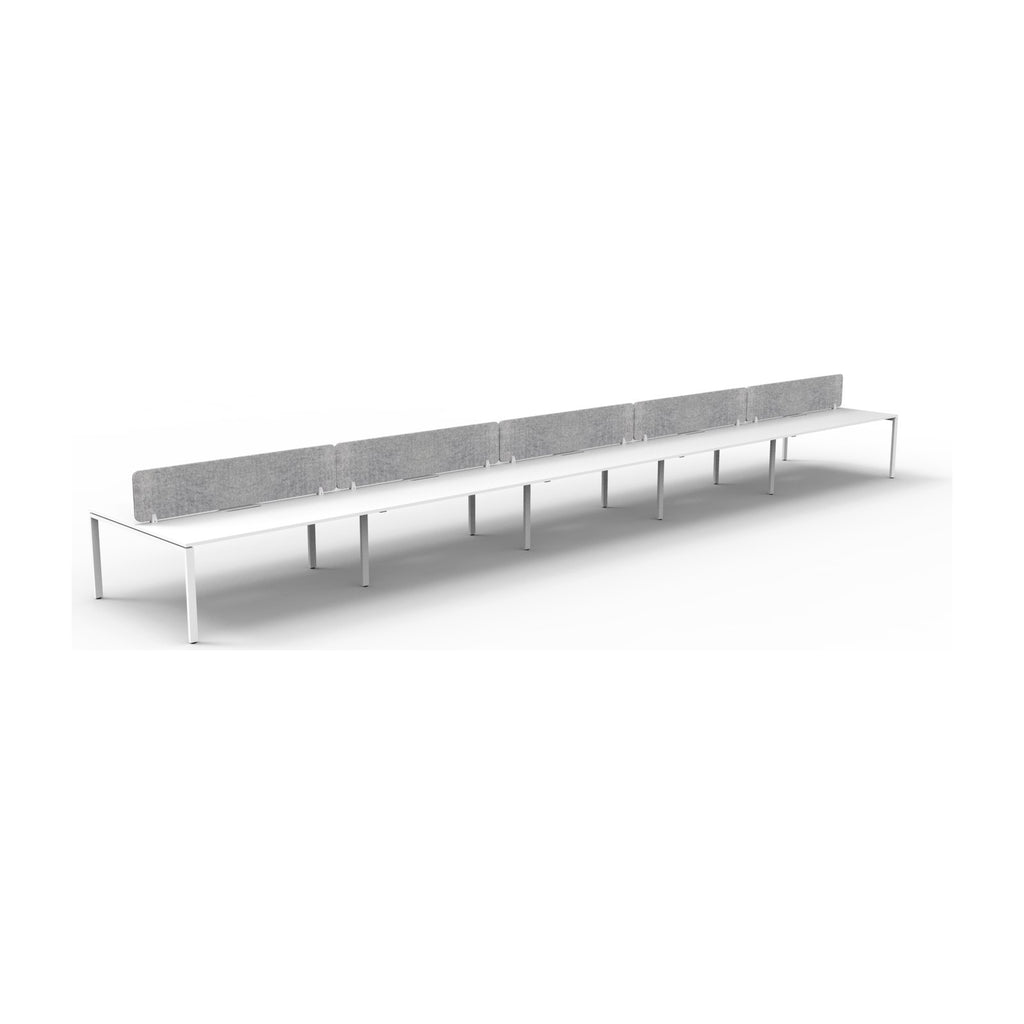 Infinity Back to Back Profile Leg Workstation, view 9