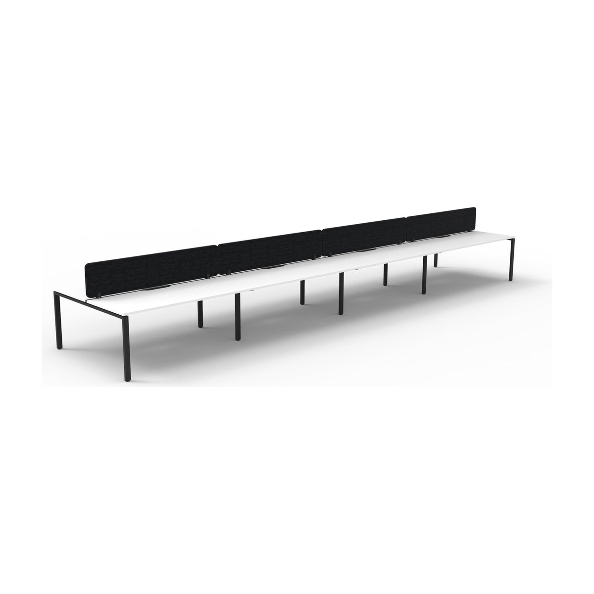 Infinity Back to Back Profile Leg Workstation, view 17