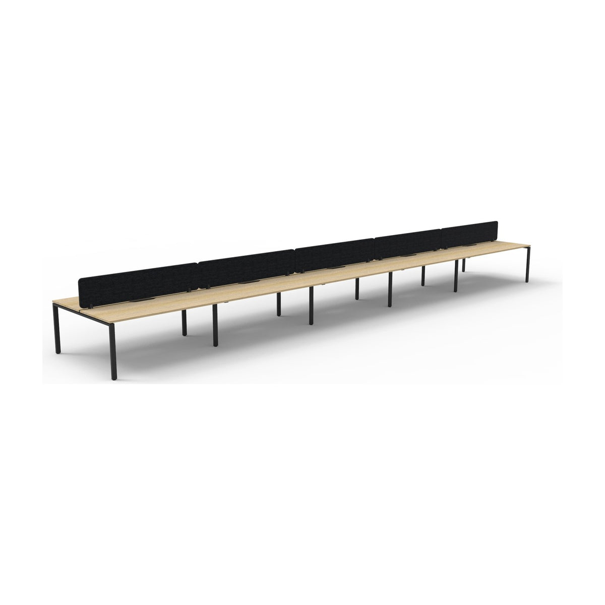 Infinity Back to Back Profile Leg Workstation, view 21