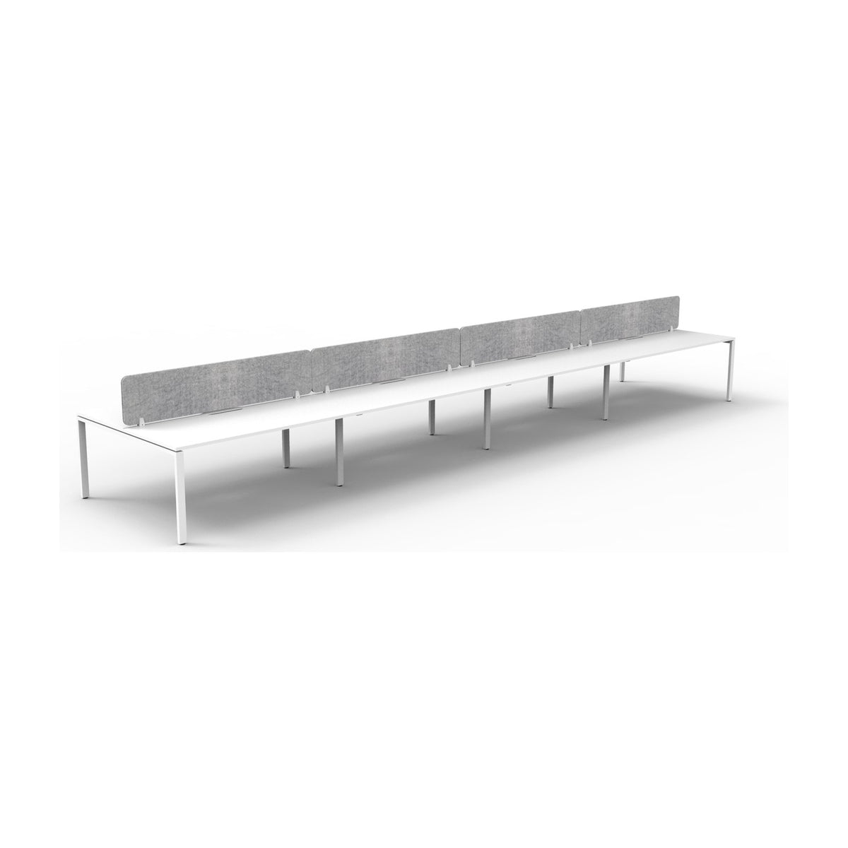 Infinity Back to Back Profile Leg Workstation, view 22