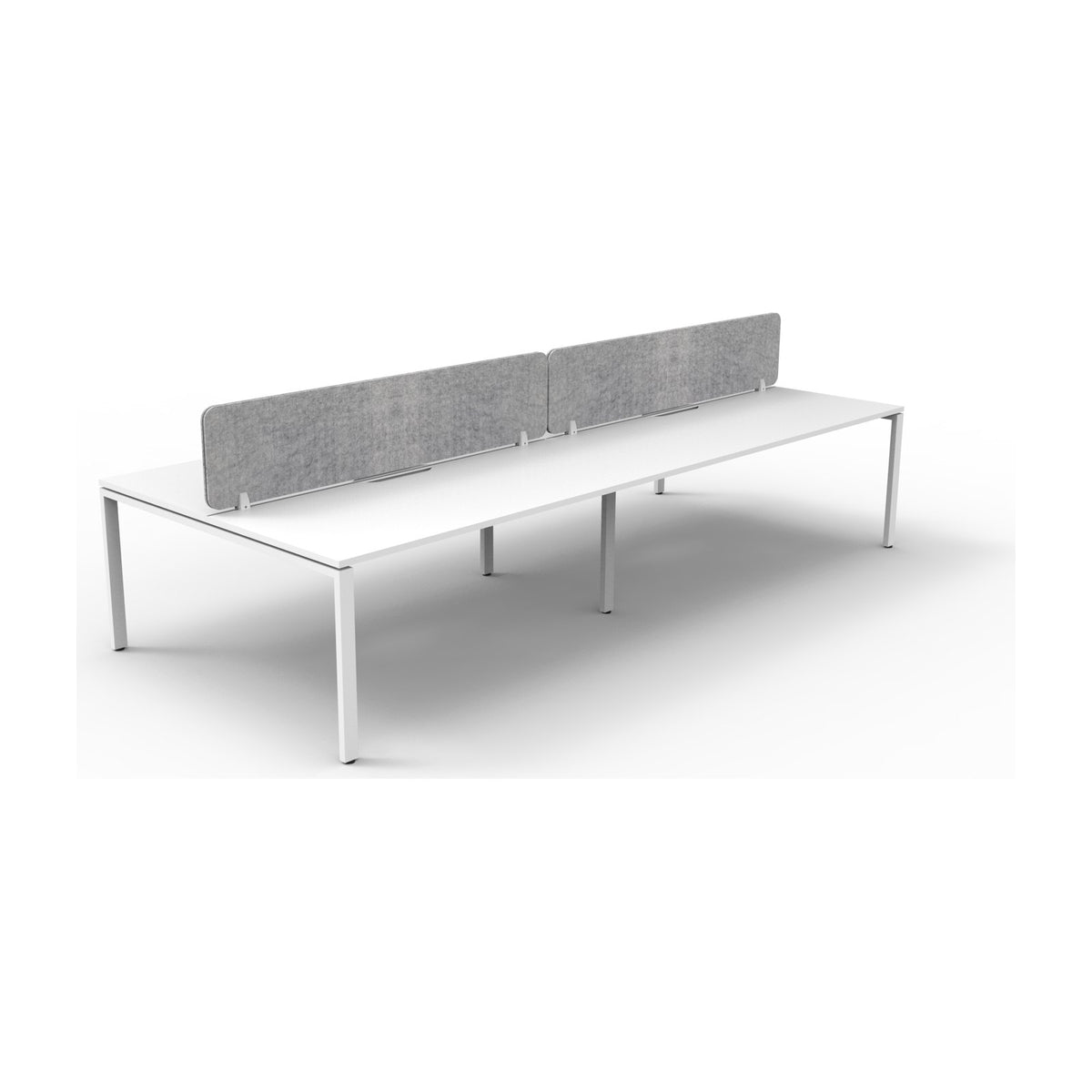 Infinity Back to Back Profile Leg Workstation, view 28
