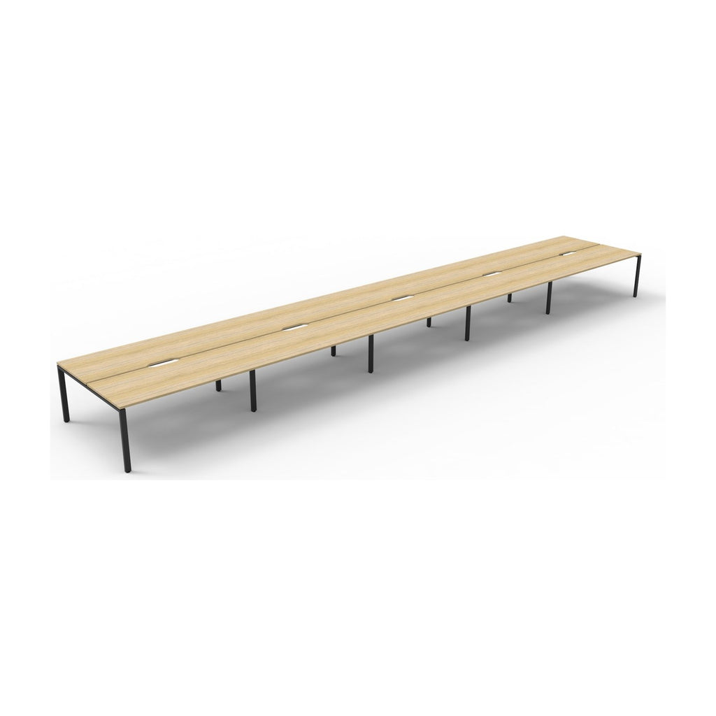 Infinity Back to Back Profile Leg Workstation, view 39