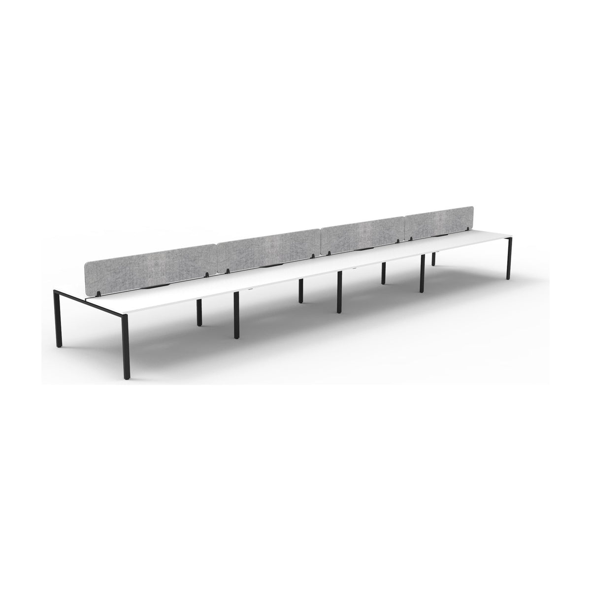 Infinity Back to Back Profile Leg Workstation, view 46