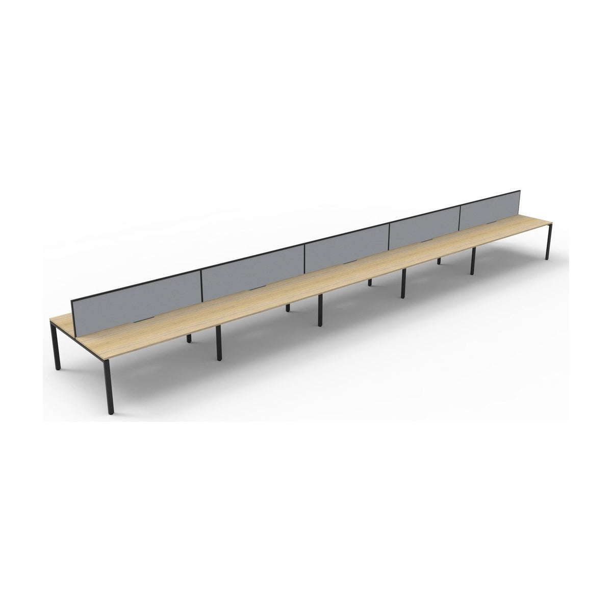 Infinity Back to Back Profile Leg Workstation, view 47
