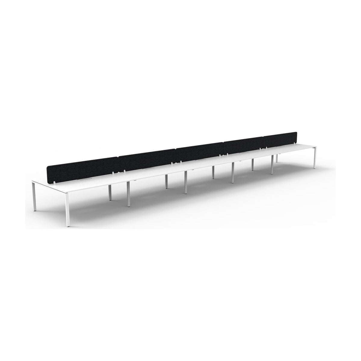 Infinity Back to Back Profile Leg Workstation, view 49