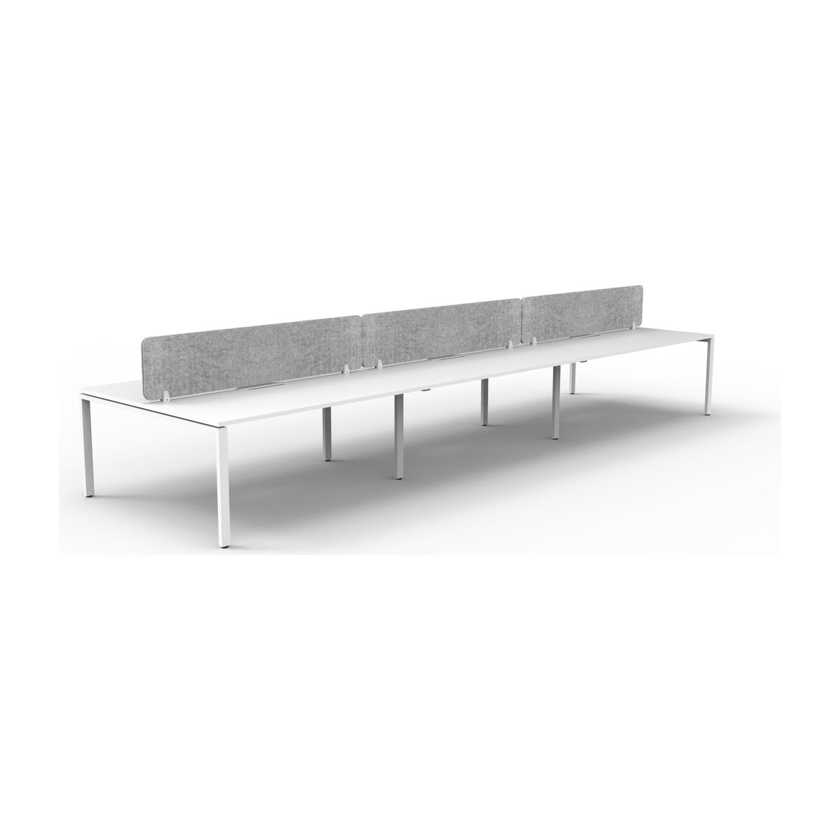 Infinity Back to Back Profile Leg Workstation, view 60