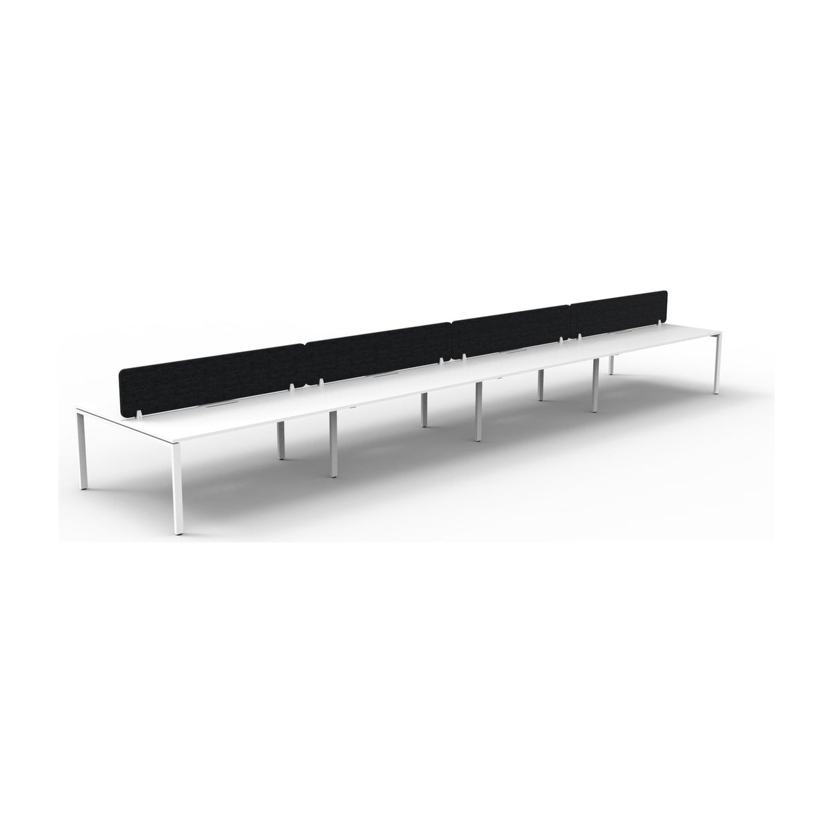 Infinity Back to Back Profile Leg Workstation, view 70