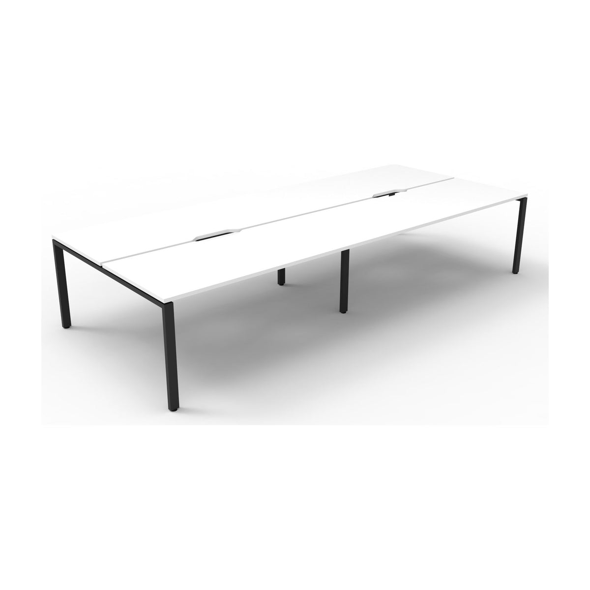 Infinity Back to Back Profile Leg Workstation, view 75