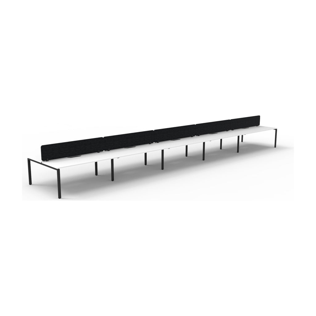 Infinity Back to Back Profile Leg Workstation, view 76