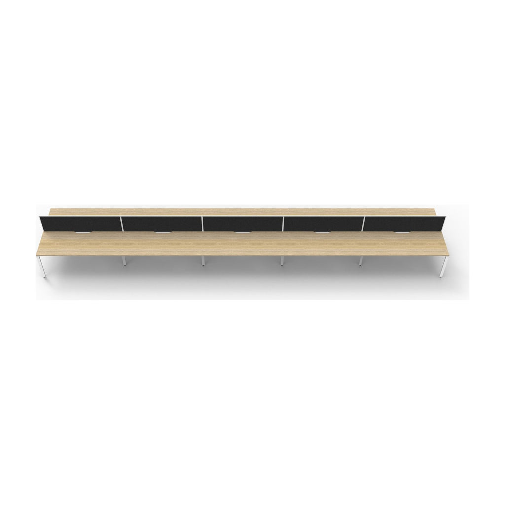 Infinity Back to Back Profile Leg Workstation, view 83