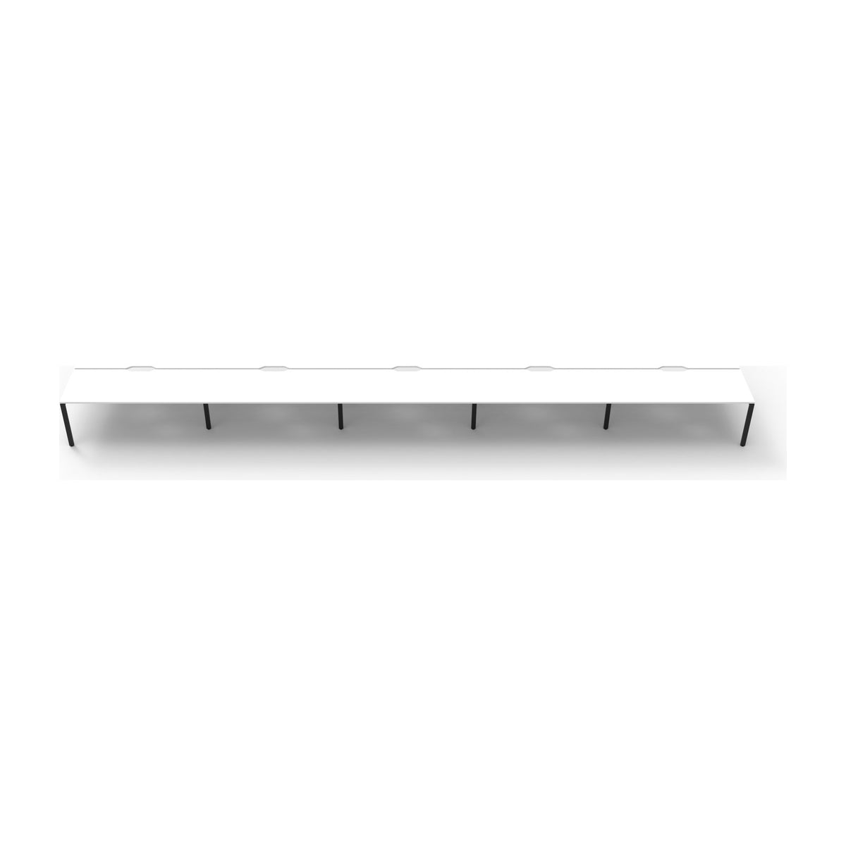 Infinity Back to Back Profile Leg Workstation, view 84