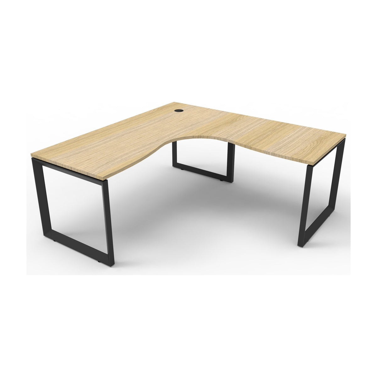 Infinity Loop Leg Corner Workstation, view 4