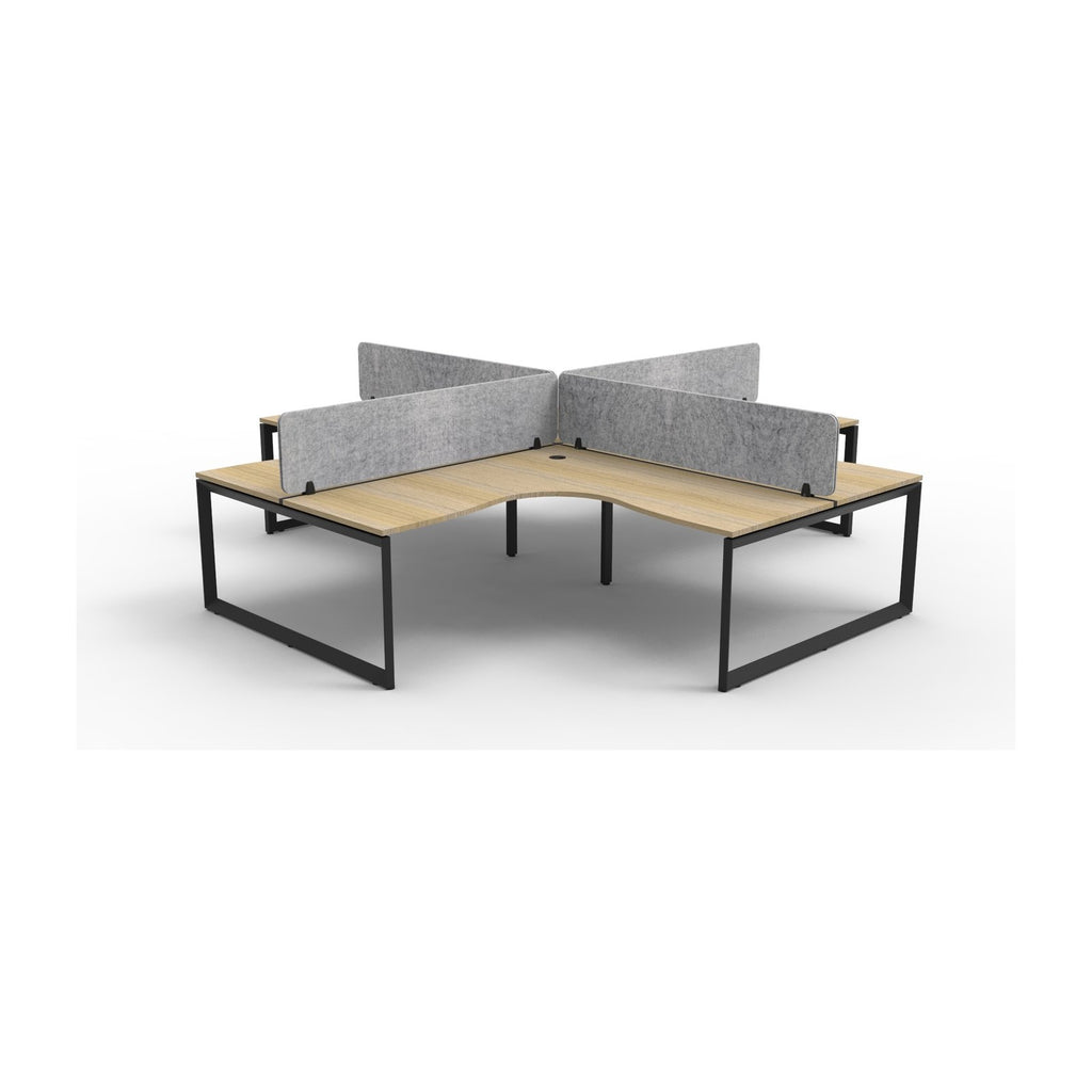 Infinity Loop Leg Corner Workstation, view 6