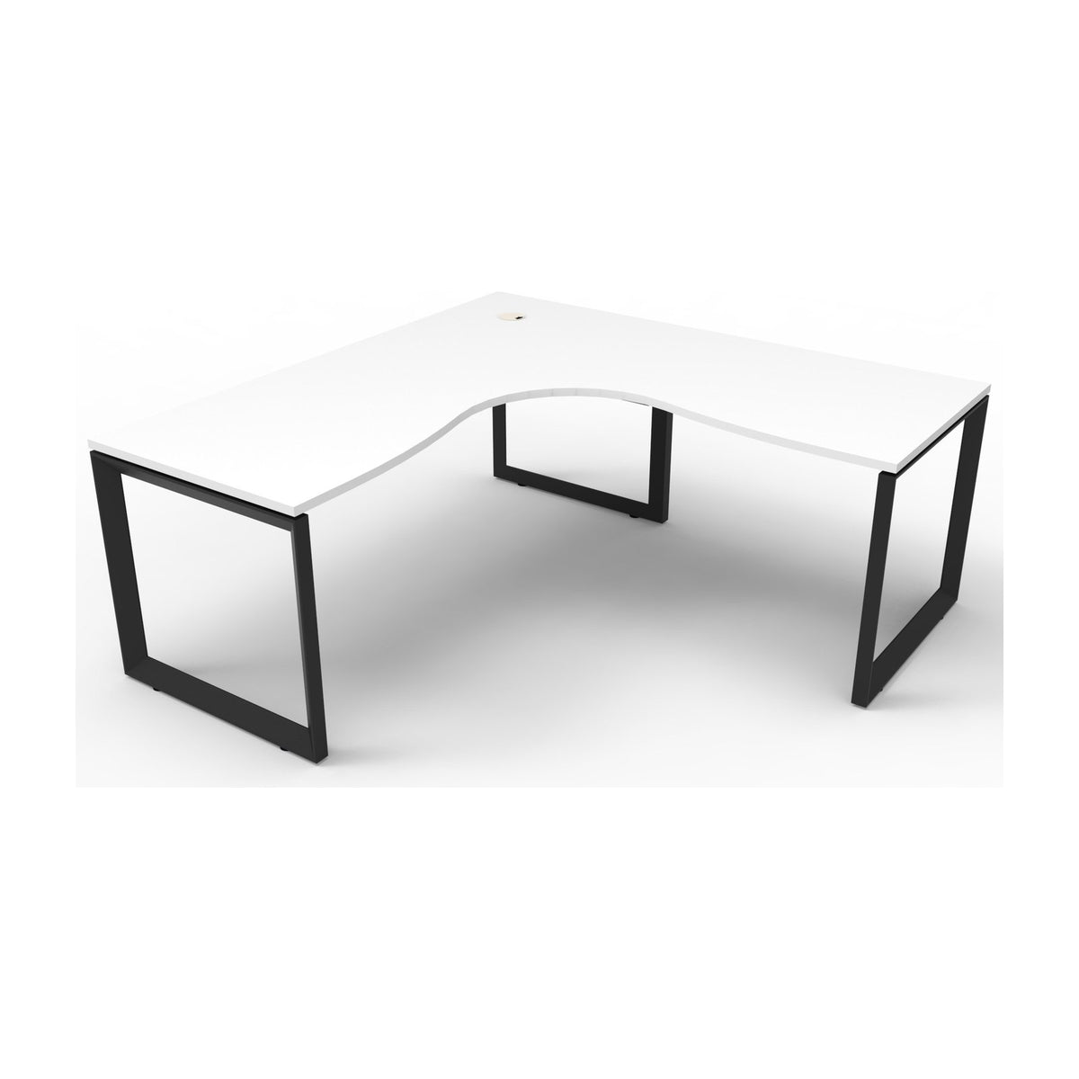 Infinity Loop Leg Corner Workstation, view 7