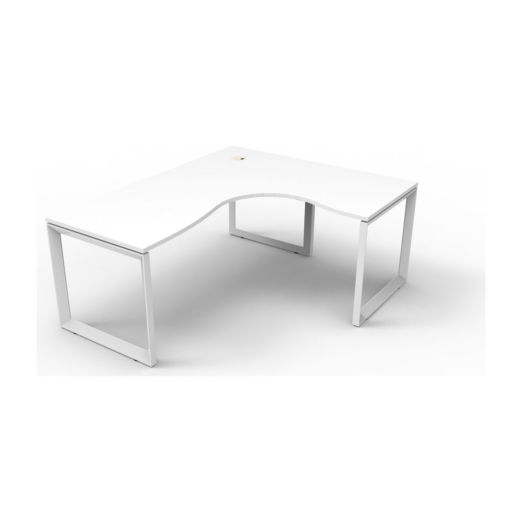 Infinity Loop Leg Corner Workstation, view 10