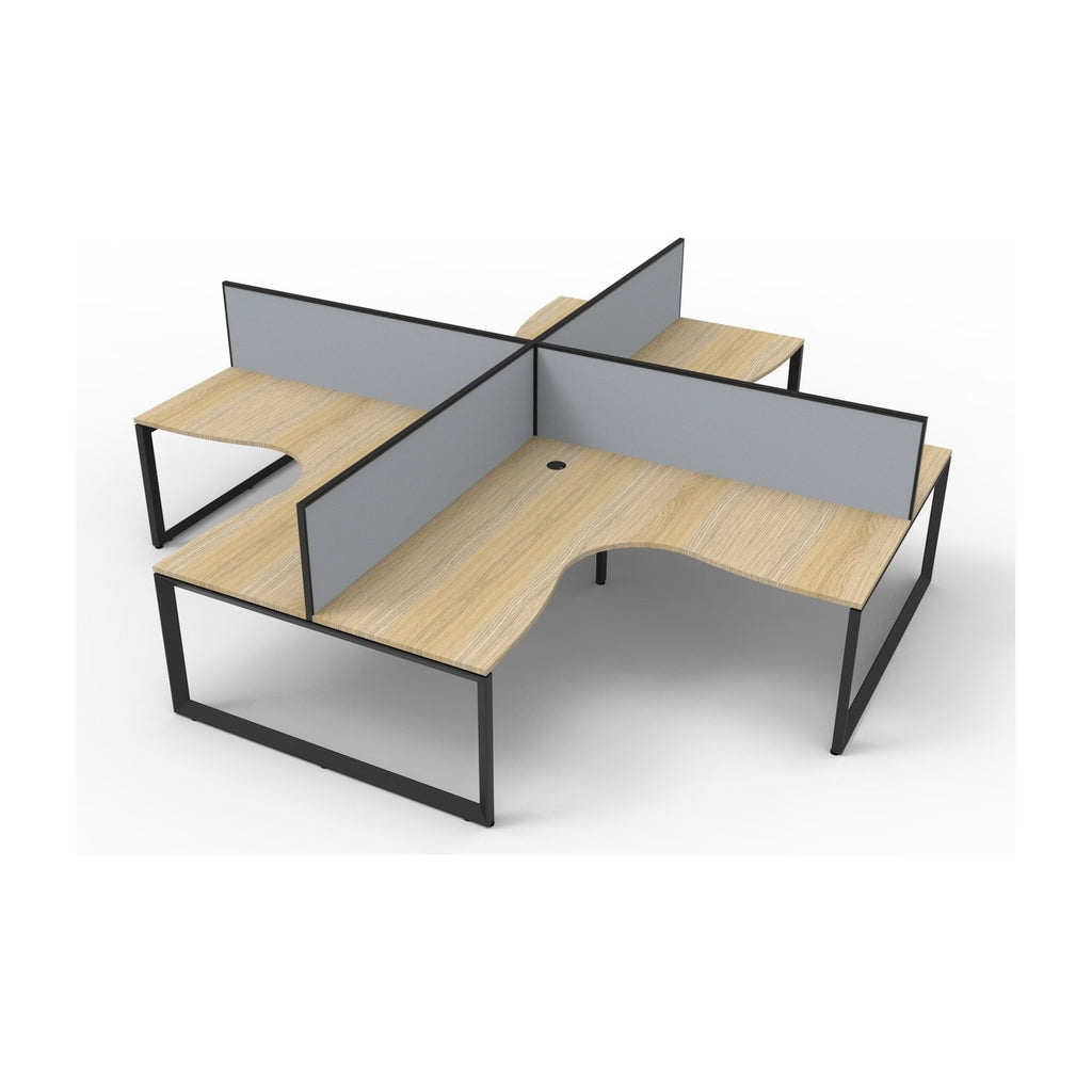 Infinity Loop Leg Corner Workstation, view 15