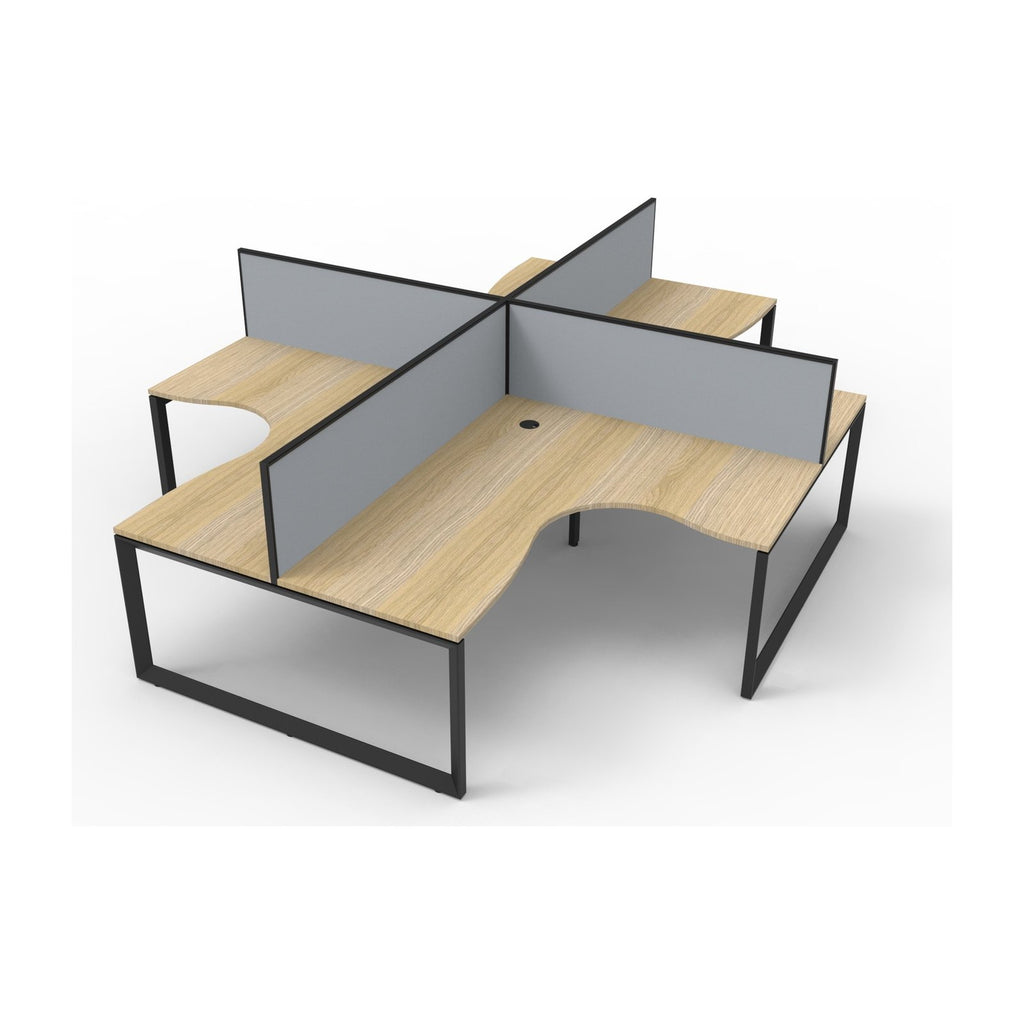 Infinity Loop Leg Corner Workstation, view 18