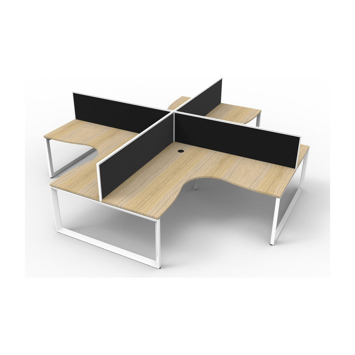 Infinity Loop Leg Corner Workstation, view 20