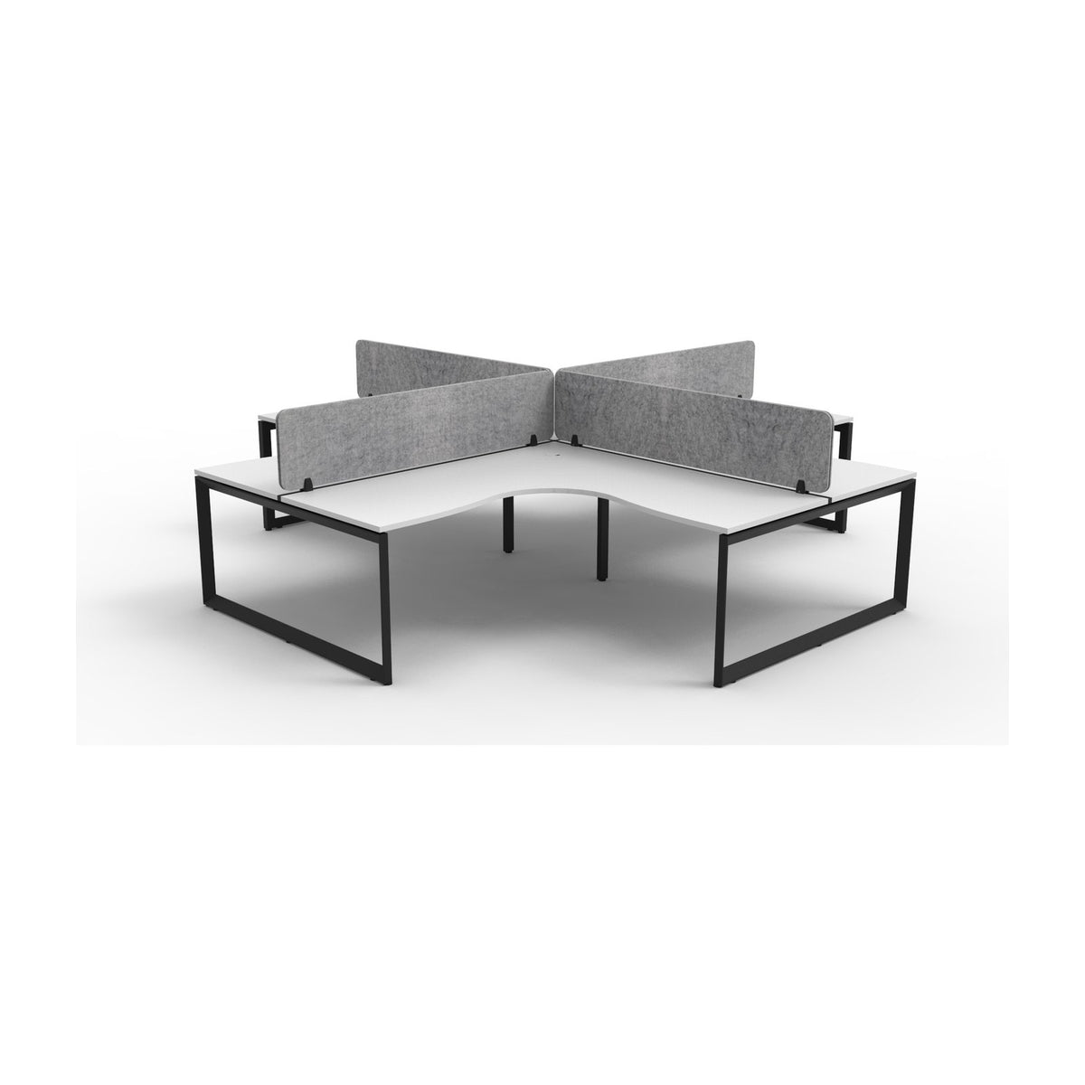 Infinity Loop Leg Corner Workstation, view 21