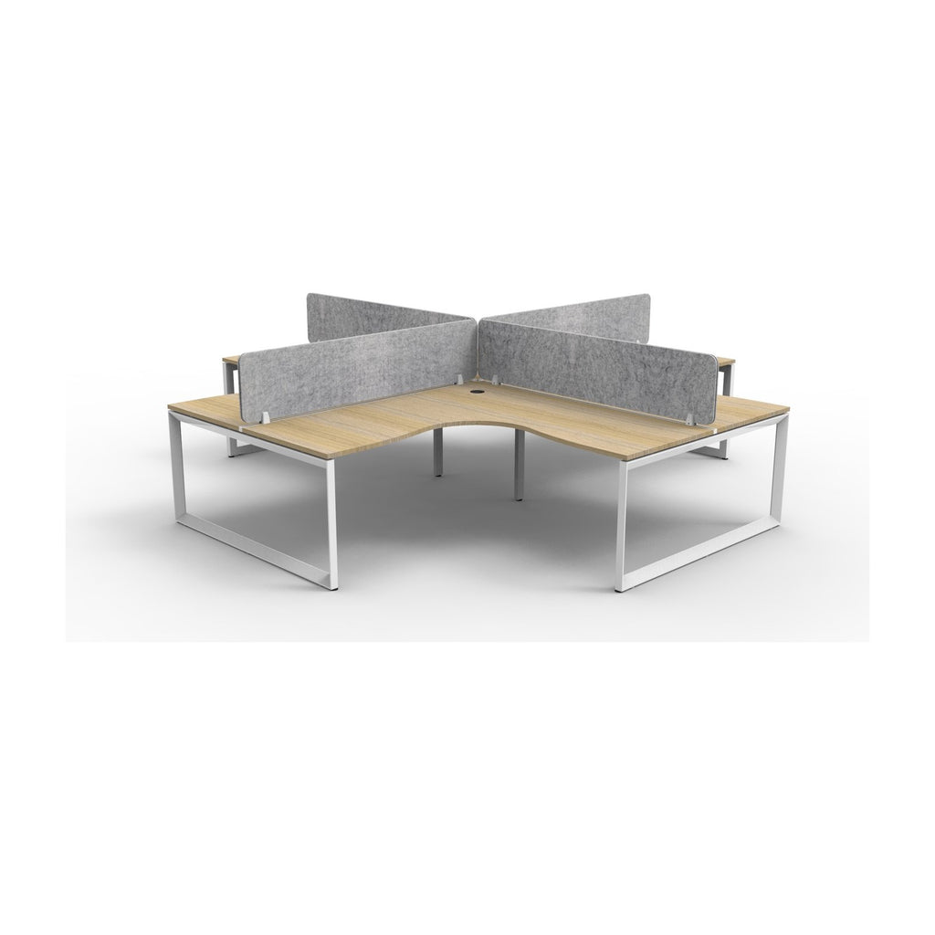 Infinity Loop Leg Corner Workstation, view 22